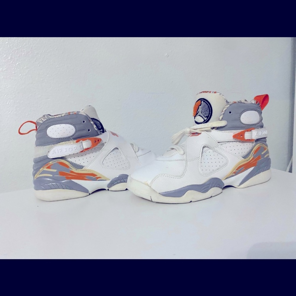Jordan 8 Retro Orange White